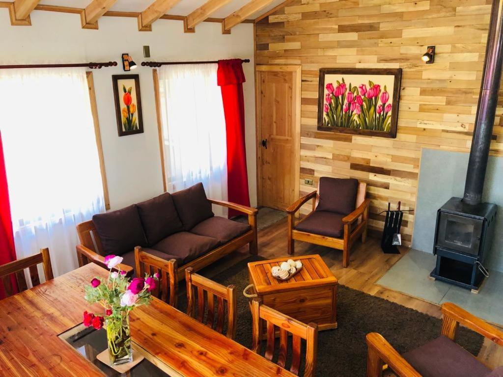 Casa de férias Y Restaurante El Rancho De Palito En Sector Termas Geometricas Coñaripe